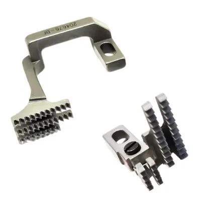 Conj de Dentes Dianteiro/Traseiro P/ Overlock/Ponto Cadeia