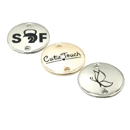 Etiqueta Com Dois Furos Personalizada 2x2 cm
