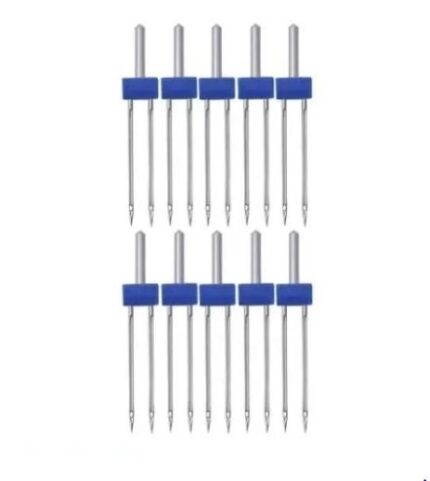 10 Unid Agulha Dupla 3mm Máquina Costura Doméstica - Número 90/14