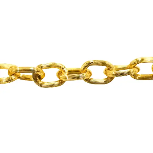 Corrente Recartie Dourado 01 Metro