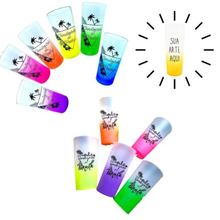 Copo Long Drink Personalizado Com Degrade