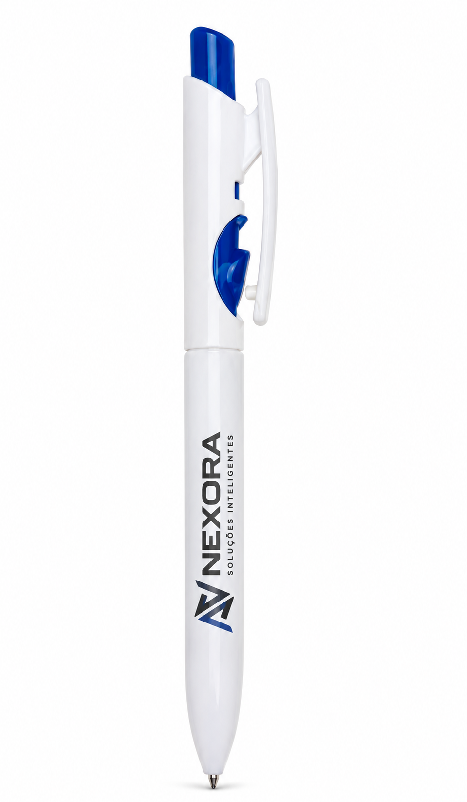 Caneta Personalizada Wave Azul