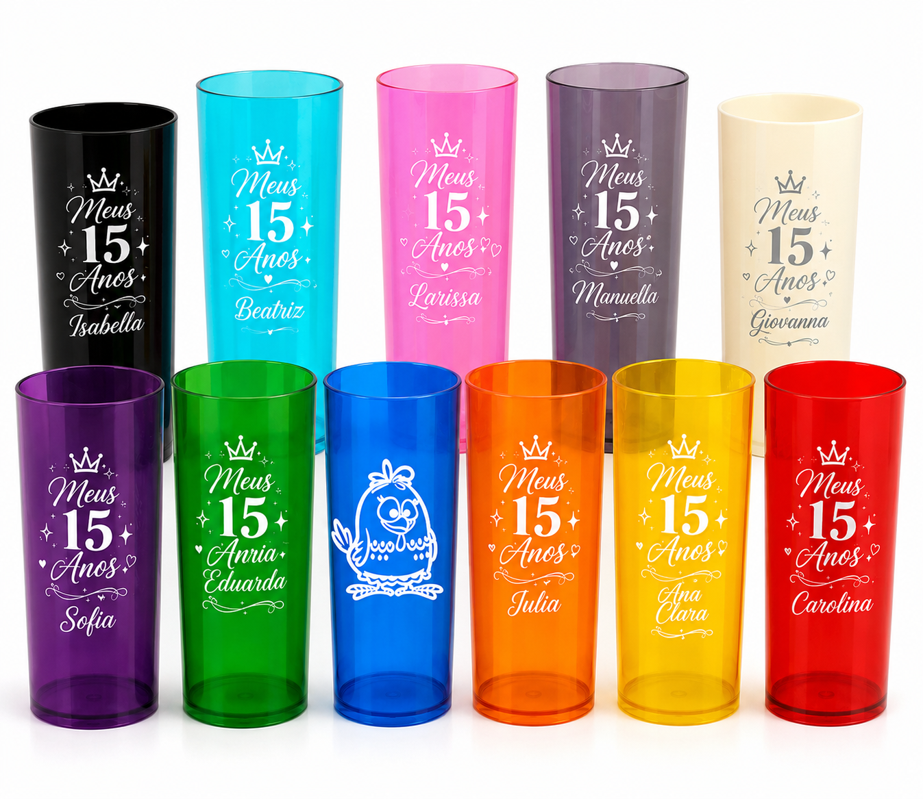 Copo Long Drink Personalizado Colors 330 ML