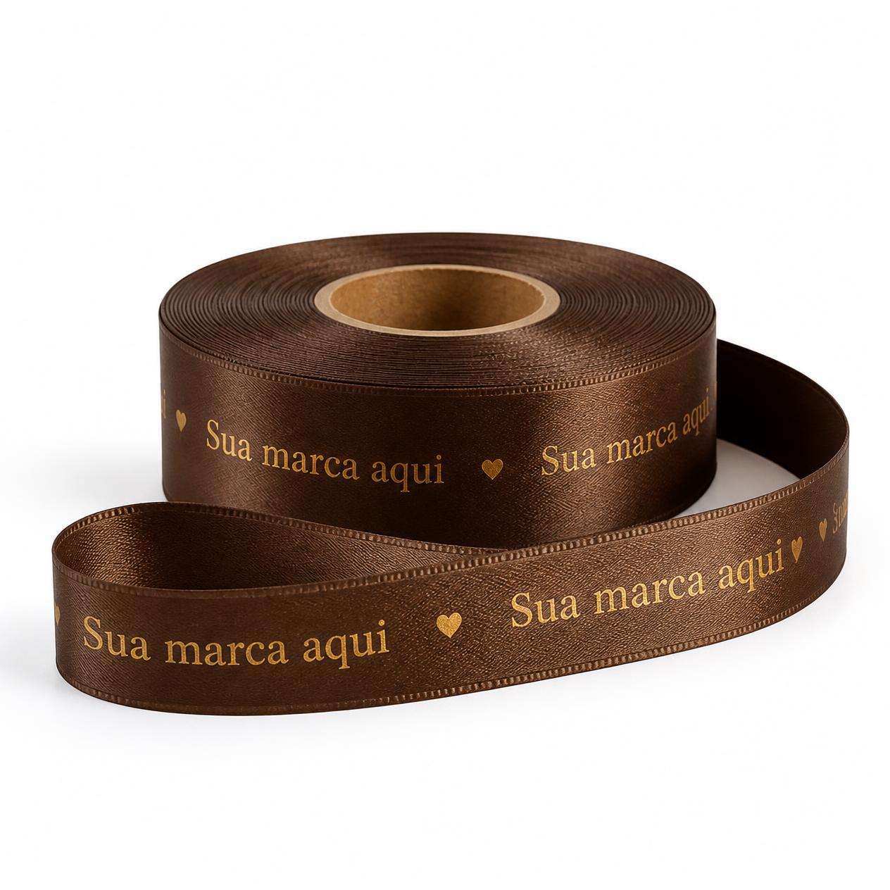 fita-cetim-personalizada-rolo-marrom