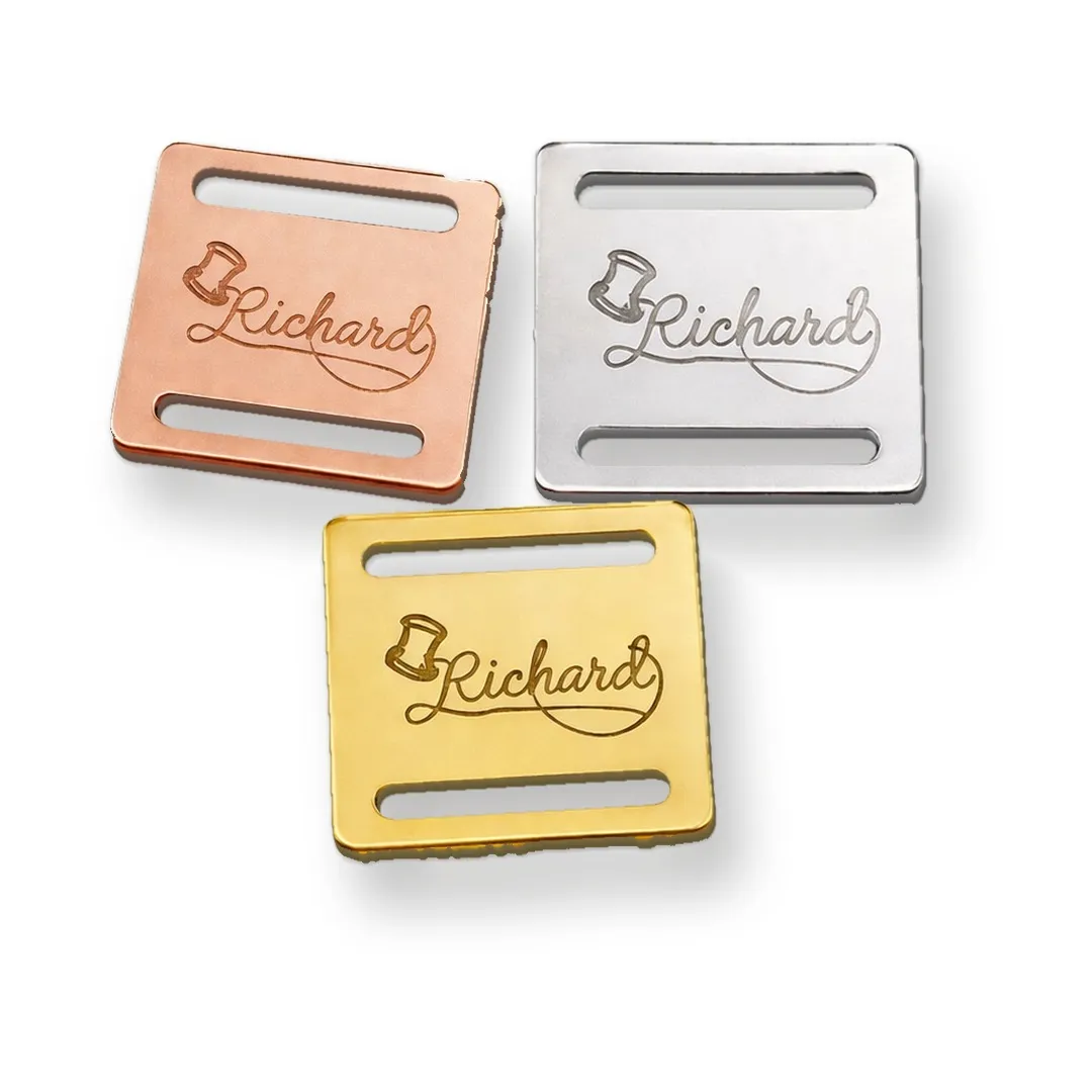Etiqueta Passante Personalizada 3.5x3.5 cm de Acrílico Etiqueta Passante Personalizada 3.5x3.5 cm de Acrílico