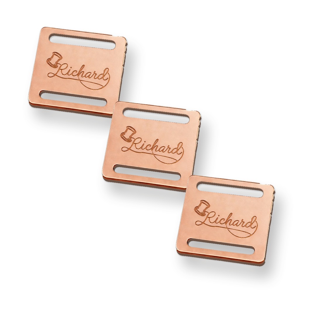 Etiqueta Passante Personalizada 3.5x3.5 cm de Acrílico Etiqueta Passante Personalizada 3.5x3.5 cm de Acrílico