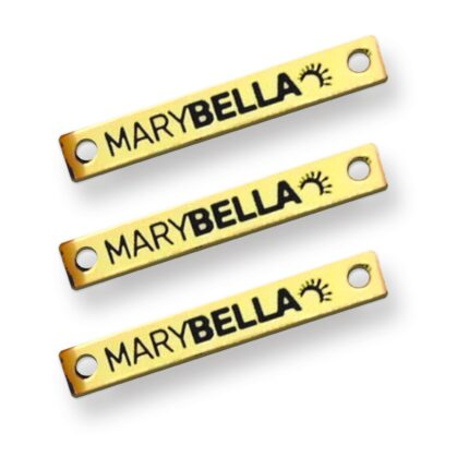 Etiqueta Tag Personalizada 3.0x0.5 cm Metacryl